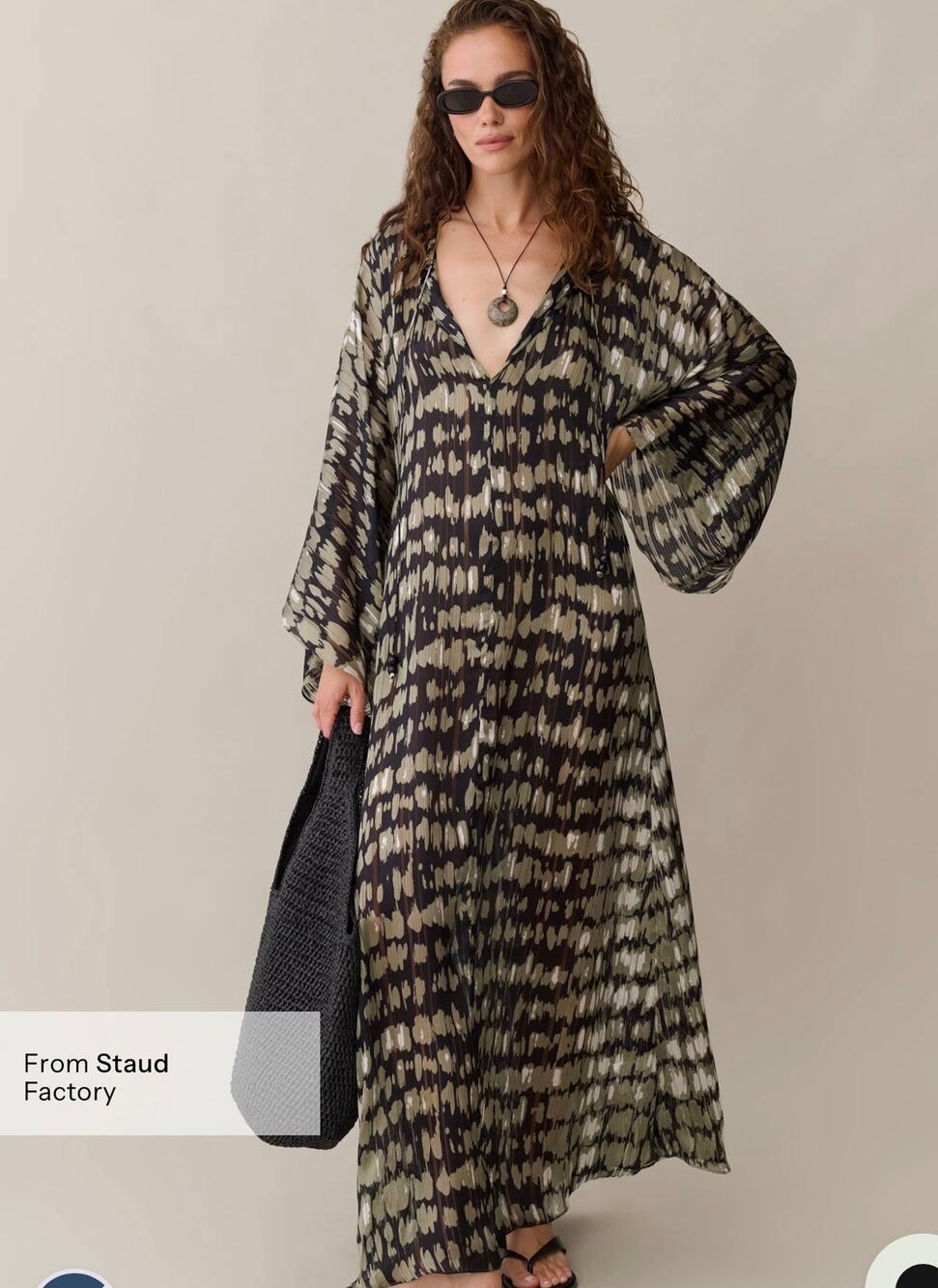 New few Moda O.P.T Ramona silk coverup $222 size XL